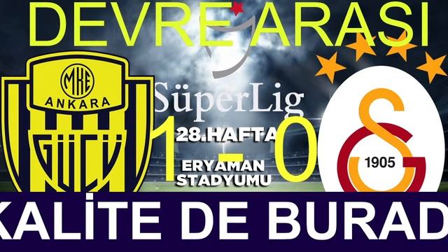 ANKARAGÜCÜ GALATASARAY MAÇI CANLI İZLE смотреть онлайн
