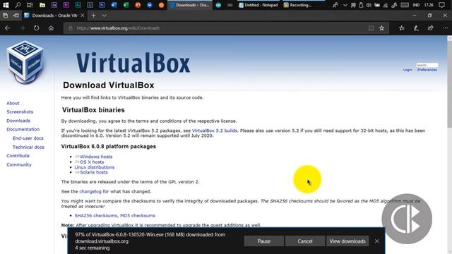 cara download dan install virtual box di windows смотреть онлайн