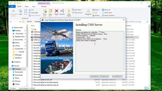 CMS Setup - a special installer wizard window wrote for our products смотреть онлайн