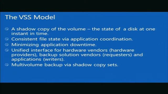 Windows File Sharing Protocols Plugfest 2012 MS FSRVP RVSS End to End Scenarios смотреть онлайн