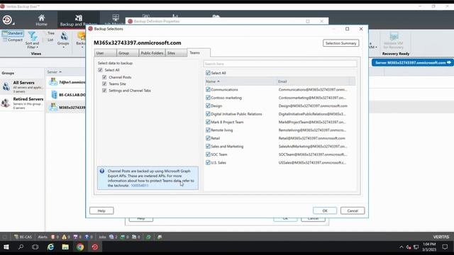 Backup Exec - Microsoft 365 JobCreation смотреть онлайн