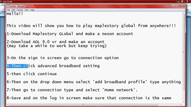 [Outdated] Play maplestory global in Europe and anywhere easy using AOL 9.0 Vr смотреть онлайн