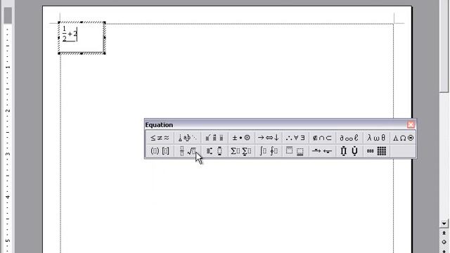 Create a Math on MS Word XP смотреть онлайн