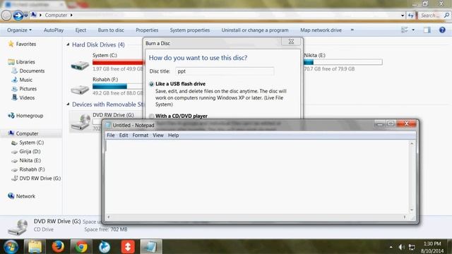 How to burn a CD in Windows 7 (for beginners) смотреть онлайн