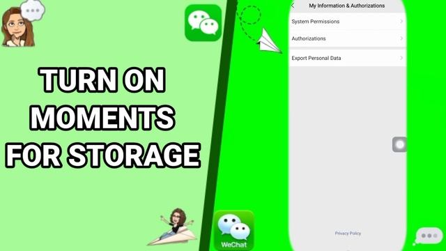 How To Turn On Moments For Storage On WeChat App смотреть онлайн