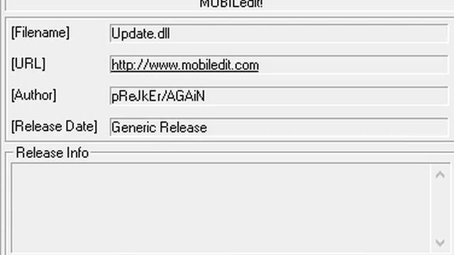 Team AGAiN - MOBILedit *Generic Update Patcher* смотреть онлайн
