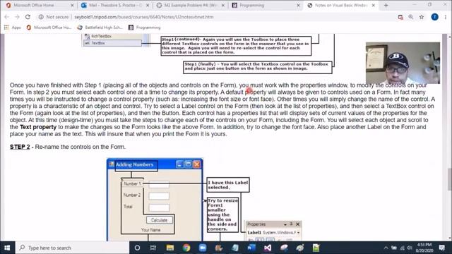 Programming - Module 2 Example Problem #4: (Windows Application) смотреть онлайн