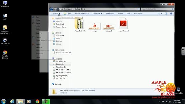 How to Hide / Unhide Folder or file using Microsoft Windows 7 смотреть онлайн