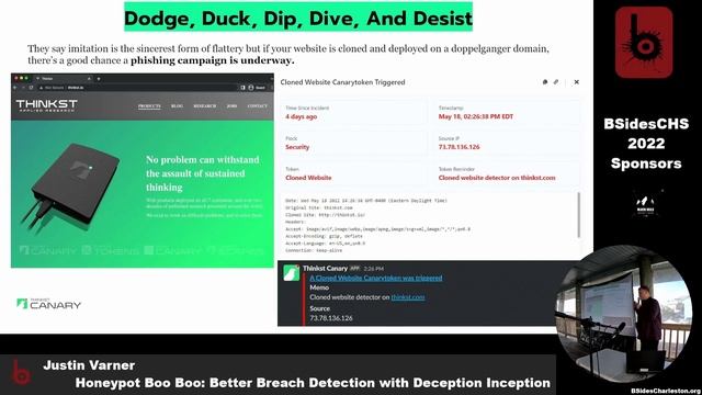 BSidesCHS 2022: "Honeypot Boo Boo" by Justin Varner смотреть онлайн