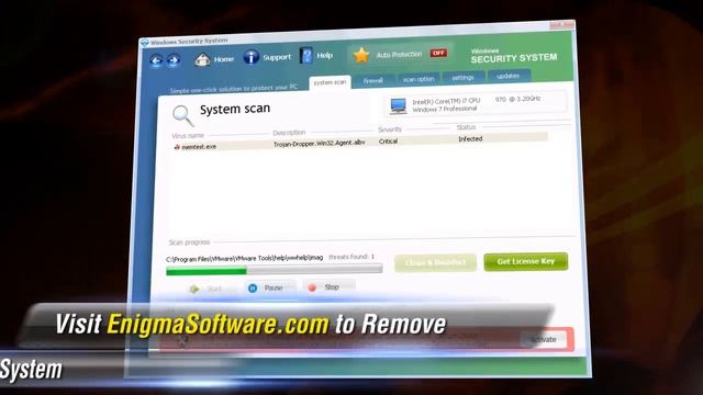 How to Detect and Remove Windows Security System смотреть онлайн