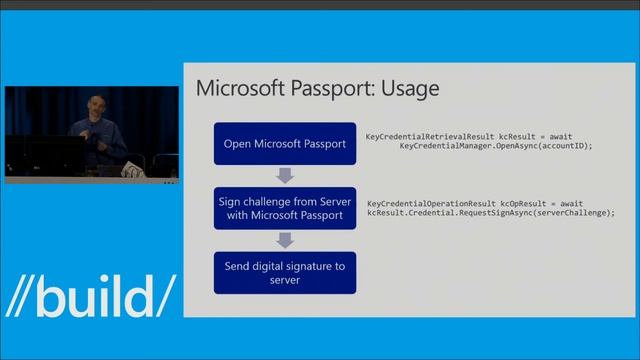//Build 2015 - Moving Beyond Passwords: Microsoft Passport and Windows Hello смотреть онлайн