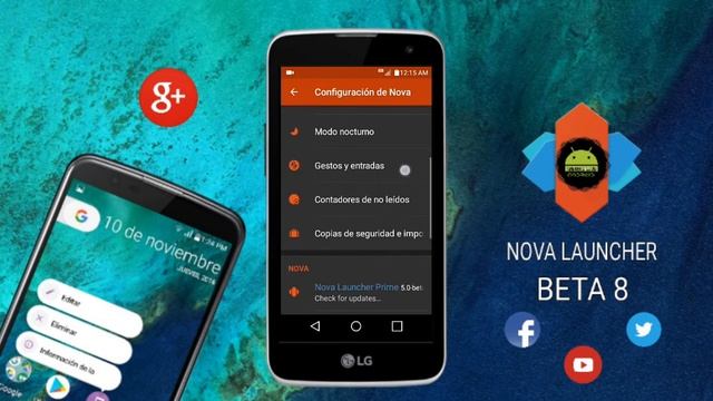 Nova Launcher Prime Beta 8 смотреть онлайн