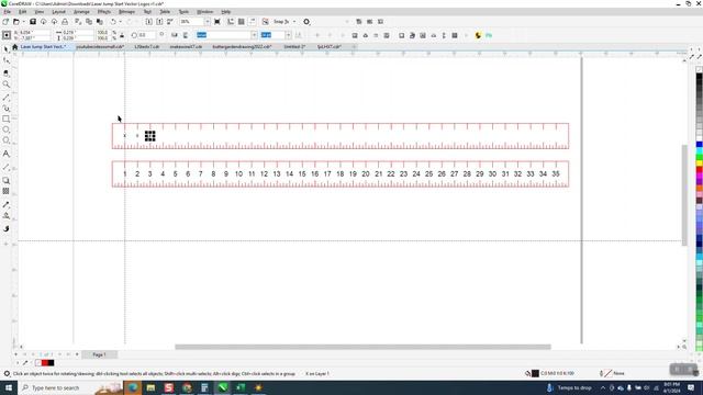 CorelDraw Tips & Tricks Laser Jump Start NumberIt and Align смотреть онлайн