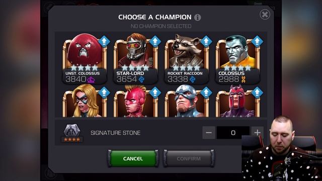 MARVEL: Contest of Champions (iOS/Android) SIGNATURE STONE смотреть онлайн