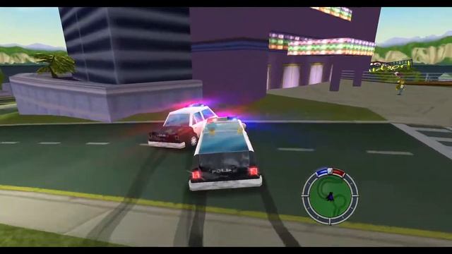 High-Strength Cop Car Duels - The Simpsons Hit & Run [Windows] смотреть онлайн