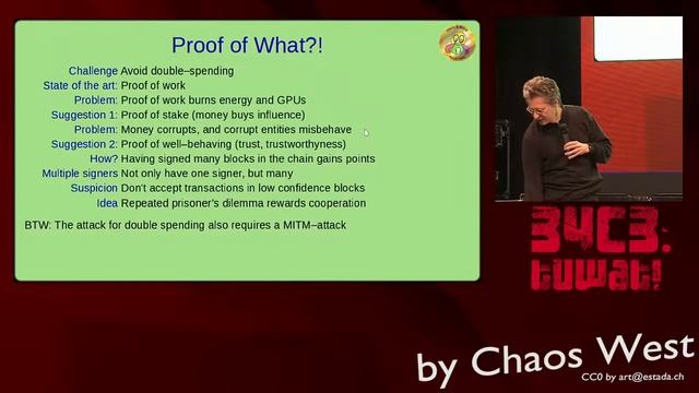 34C3 Chaos West Stage: net2o GUI realtime mixnet and ethical micropayment with efficient BlockChain смотреть онлайн