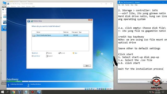 How to install windows 7 in Virtualbox смотреть онлайн