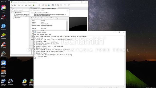 How to Install Windows XP In VMware! смотреть онлайн