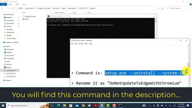 How To Completely Uninstall Microsoft Edge In Windows 11 or 10 | Uninstall Edge Permanently (2024) смотреть онлайн