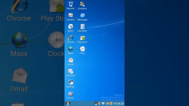ANDROID WINDOWS 7 LAUNCHER!! AWSOME смотреть онлайн