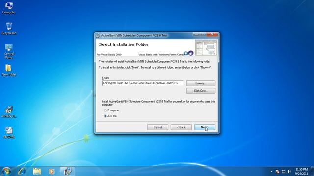 How to Install the ActiveGanttVBN Scheduler Component смотреть онлайн