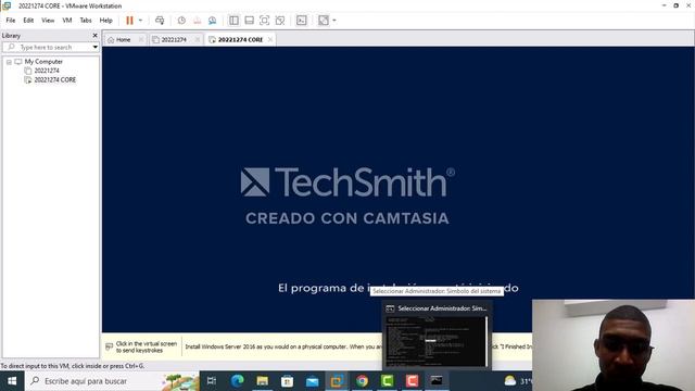 1.2 Instalación de Windows Server 2016 con Server Core смотреть онлайн