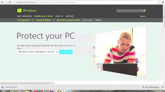 Installing Microsoft Security Essentials смотреть онлайн