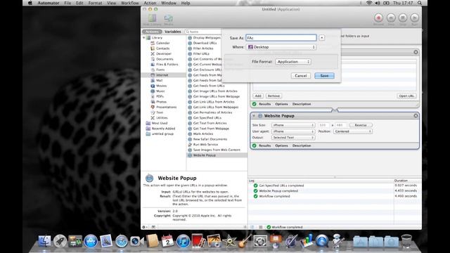How to create a Facebook Web App for Mac OS X смотреть онлайн