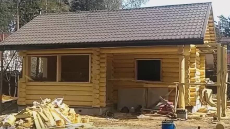 Сруб бани НЕ ЧЕРНЕЕТ до 30 лет. Тест огнезащитной пропитки для дерева АНТЕКС за 15 мес. СУПЕР эффект смотреть онлайн