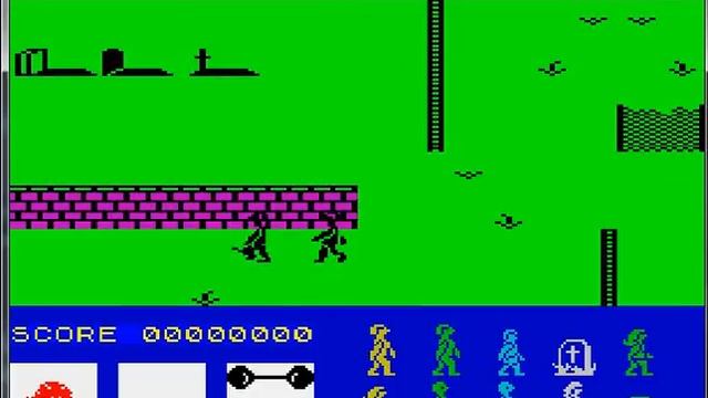 Friday The 13th - ZX Spectrum - emulador Emulator 3000 v6.1 - probado Windows 7 x64 смотреть онлайн