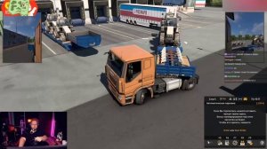 ПЬЯНЫЙ Т2х2 ИГРАЕТ В: Euro Truck Simulator 2