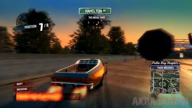 Burnout Paradise The Ultimate Box on ATI Mobility Radeon HD 5470 смотреть онлайн