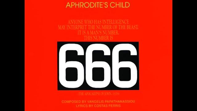 Aphrodite's Child   All The Seats Were Occupied