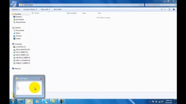 Windows 7- How to minimize, maximize and resize folders смотреть онлайн