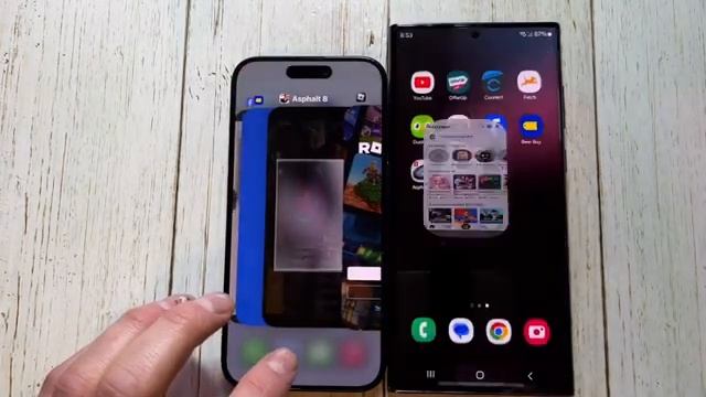 Iphone 15 Pro Vs Samsung S22 Ultra Speed Test Conparison смотреть онлайн