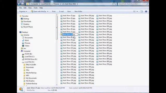 Creating a zip file using the Windows built in zipping utility смотреть онлайн