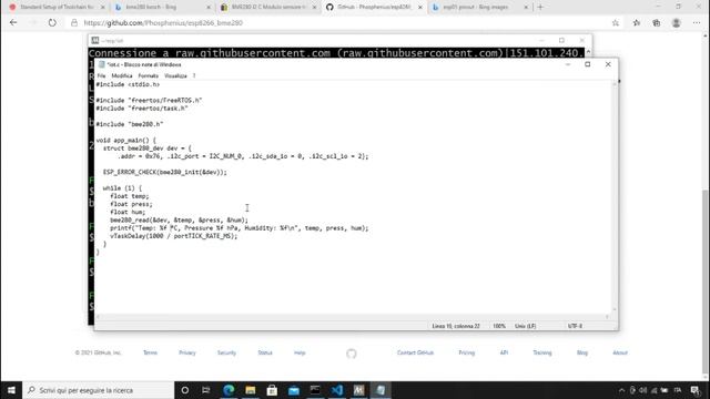 ESP8266 Programmazione con ESP-IDF ed interfacciamento di un sensore смотреть онлайн