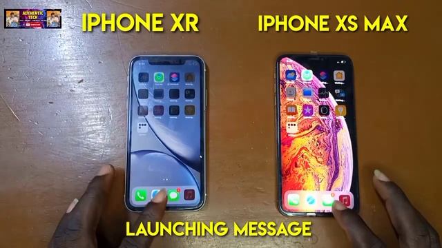 IPhone Xs Max vs iPhone Xr Speed Test смотреть онлайн