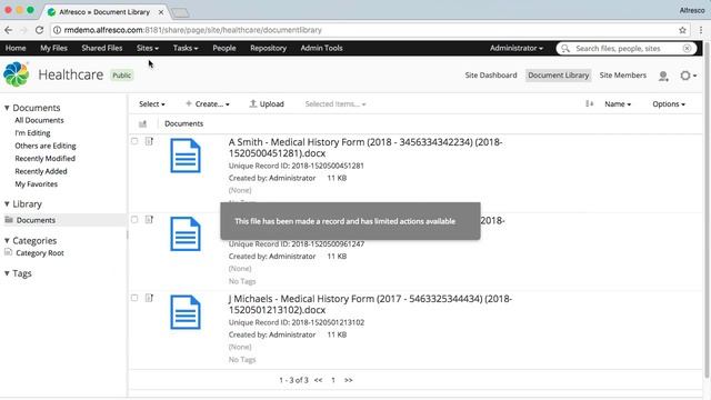 Alfresco Governance Services смотреть онлайн