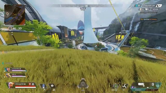 22 kill game and the 4k in Apex Legends!!!! смотреть онлайн