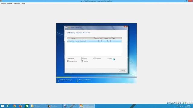 Maquina Virtual - Windows 7 x86 смотреть онлайн