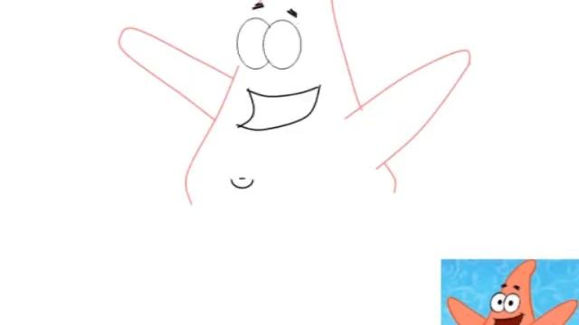 Drawing Patrick Star on Paint.NET смотреть онлайн