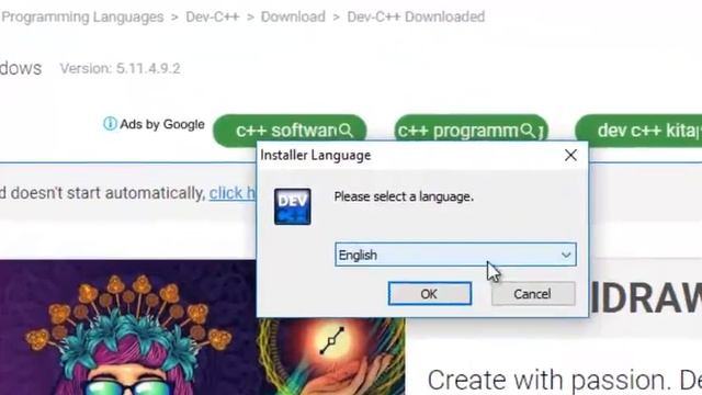 Download and install Dev C++. смотреть онлайн