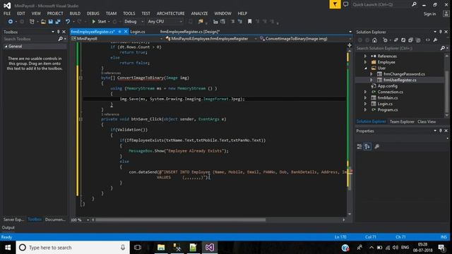C# - Mini Payroll Application - #05 - Make Own Payroll Software смотреть онлайн