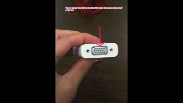 VGA adapter for mac смотреть онлайн