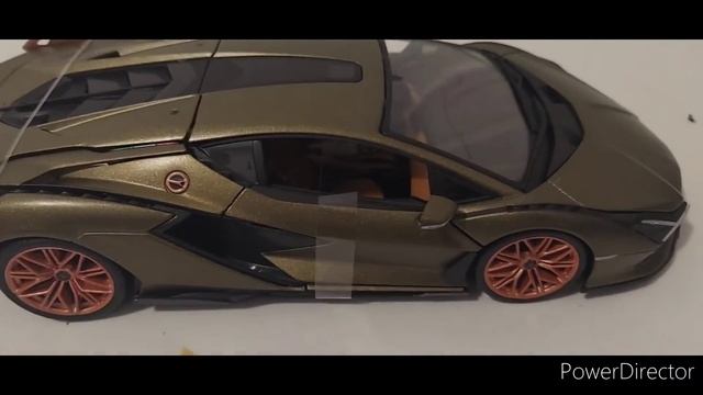 1/18 Scale Diecast Model Lamborghini Sián FKP 37 By Bburago [UNBOXING] | Jamilmariam x смотреть онлайн