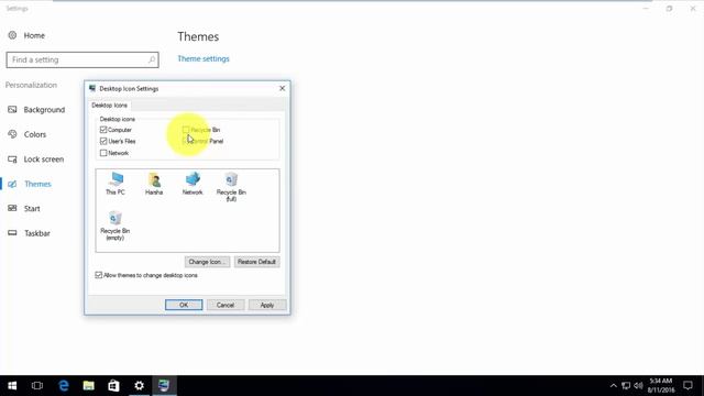 How To Add My Computer Icon On Desktop In Windows 10 смотреть онлайн