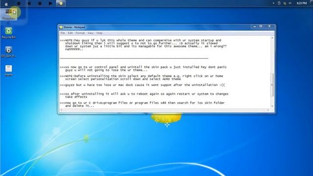 Customize your windows 7 Theme смотреть онлайн