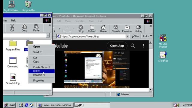 Windows 98 BSOD 3842 смотреть онлайн