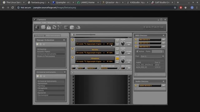 Qtractor and Linux Sampler (Project Walk-Through) смотреть онлайн